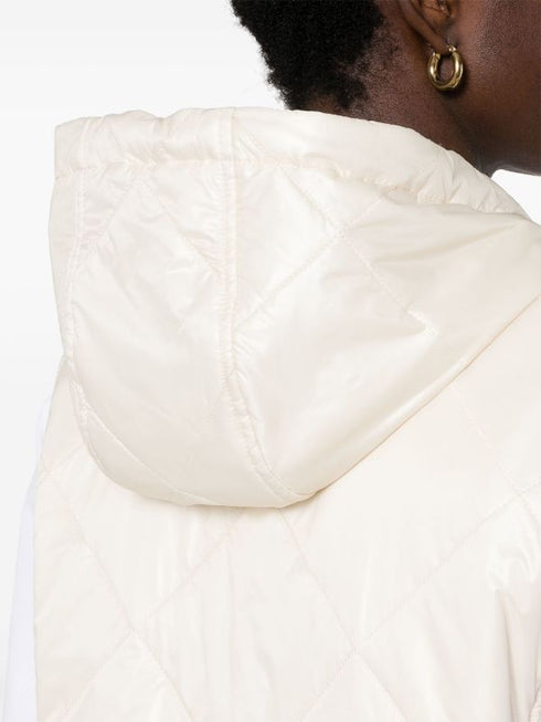 padded hooded gilet